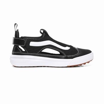 Detske Surf Topanky Vans Mesh UltraRange Glide (8-14+ years) Čierne/Biele VA19DELBM